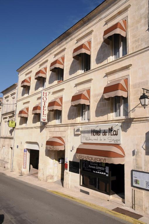 Hotel Restaurant De L'Ecu Jonzac Exteriér fotografie